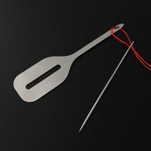 스테인리스 스틸 퀵 스레딩 머신 자수 재봉 액세서리 DIY 핸드 우븐 크로스 스티치 스레딩 도구 4개