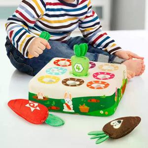 아기 당근 수확 게임 장난감 당근 잉어 끌어당기기 유아 기술 훈련 학습 교육용 장난감 어린이용