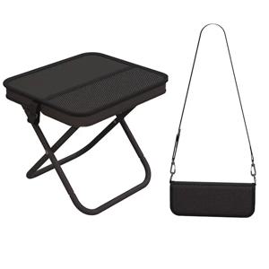 접이식 배낭 스툴, 여행 낚시 하이킹 및 야외 활동을 위한 핸드백 스타일 포켓 접이식 스툴, 캠핑 의자