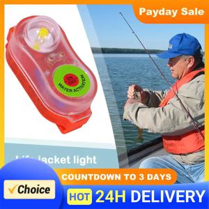 자동 생존자 위치 탐지등 물 활성화 비상 신호등 방수 구명조끼 신호등 수영 바다 낚시용