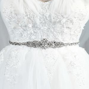 최신 럭셔리 라인 석 신부 벨트 신부 웨딩 드레스 액세서리 파티 댄스 파티 신부 웨딩 드레스 벨트 여성을위한