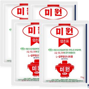 대상 청정원 미원 업소용 1kg x 4개 조미료