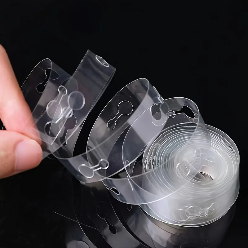 스트링 풍선 체인, 생일 파티, 웨딩 풍선 장식, 웨딩 룸 장식, 더블 홀 풍선 체인, 1 롤