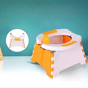 새로운 어린이 야외 여행 접이식 휴대용 자동차 작은 화장실