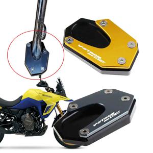 스즈키 V-STORM 800DE VSTROM 800DE 2023 2024 오토바이 CNC 킥 스탠드 풋 사이드 스탠드 확장 패드에 적합