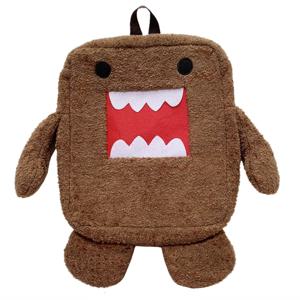 Domo Kun 플러시 배낭 어린이를위한 여성 남성 Kawaii 귀여운 가방 만화 애니메이션 학교 배낭 Schoolbag 백 팩 Bagpack