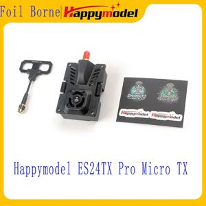 HappyModel ES24TX Pro 1000mW 2.4G ExpressLRS ELRS 마이크로 TX 모듈 (냉각 팬 및 RGB LED 모듈 포함) RC 비행기 FPV 드론용