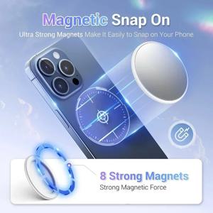 MagSafe 자기 전화 후면 셀카 HD Vlog 미러 사진 지원 카메라 볼록 거울 아이폰 삼성 사진 액세서리