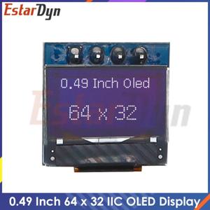 0.49 인치 OLED 디스플레이 LCD 모듈 흰색 0.49 
