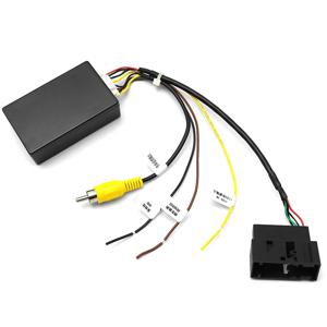 VW RCD510/RNS510/RNS315 용 고화질 변속기 애프터 마켓 카 스테레오, RGB to AV 리버스 카메라 디코더, 12V