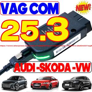 2026 최신 무제한 VINs VCDS 자동차 진단 코딩 VAG COM VAG HEX V2 하드웨어 인터페이스 (폭스바겐 아우디 스코다 시트용) 리얼 V2