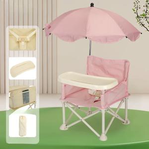 어린이 캠핑 해변 의자, 짧은 아기 식탁 및 의자, 작은 의자에 앉기 학습, 등받이가 있는 접이식