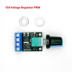 전압 조정기 PWM DC 모터 속도 컨트롤러, 거버너 무단 속도 조정기, LED 조광기 전원 컨트롤러 모듈, 5V, 12V, 10A