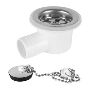 RV 싱크 배수 커넥터 균열 방지 간단한 설치 스테인레스 스틸 배수 플러그 커넥터 호스 어댑터 요트 용 누출 방지