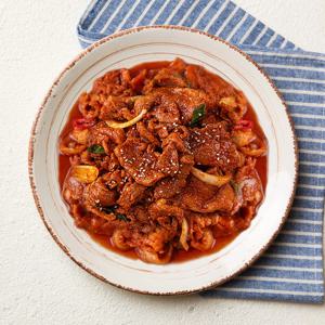 [꿀맛나는세상] 한돈 양념 고추장 제육볶음 500g (냉동)