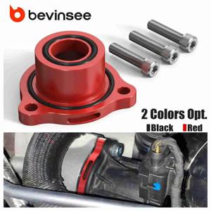 BEVINSEE 아우디 A3 8V A4 B9 A5 8W TT S3 RS3, 폭스바겐 골프 Mk7/7.5 GTI/R 1.8T 2.0T용 대기 블로우오프 밸브 스페이서 어댑터