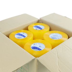 42mm 너비 고점도 투명 접착 테이프 상자 카톤 씰링 포장 테이프 DIY 장착 고정 테이프 투명 접착 테이프