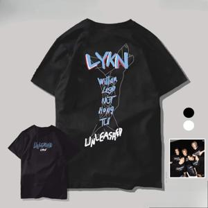 Unleashed 프린트 티셔츠 Boygrup William Lego Nut Hong Tui Thai Enthu Combed Cotton 남성 여성 의류 Goth Y2k Oversize Top