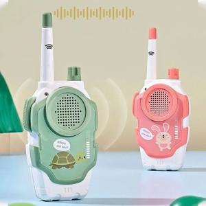 라디오 인터폰 어린이 워키 토키 장난감 장거리 송수신기 어린이 워키 토키 휴대용 미니