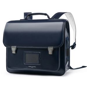 일본 Schoolbags 초등 학생 학교 배낭 럭셔리 PU 방수 가로 학교 가방 소년 소녀 Kawaii Book Bag