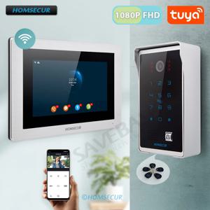 Tuyasmart APP HD 유선 홈 보안 비디오 도어 폰 인터콤 7 
