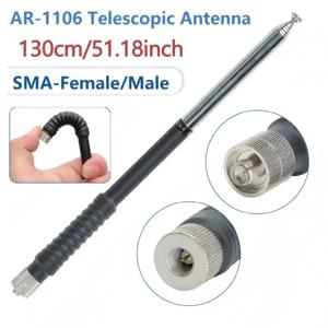 ABBREE AR-1106 SMA-암/수 안테나 VHF 136-174MHz Baofeng UV-5R UV-21 PRO Quansheng UV K5 워키 토키 용 고 이득