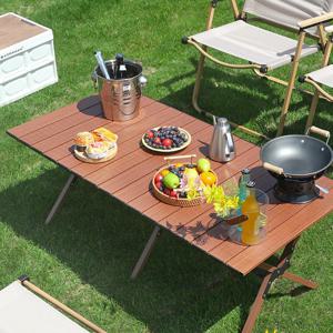 접이식 캠핑테이블 1500 아웃도어 카본스틸 롤테이블 XL사이즈 심플 접이식 테이블 휴대가방 포함