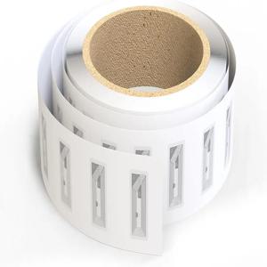 NTAG213 칩이 포함된 NFC 태그 스티커 NFC 스티커 접착 라벨 투명 RFID 태그 재기록 가능 188바이트 메모리 적합