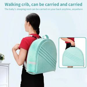 신생아 아기 여행 침대 네트 접이식 아기 둥지 모기 요람 유아 신생아 요람 유아용 침대 슬리핑 백
