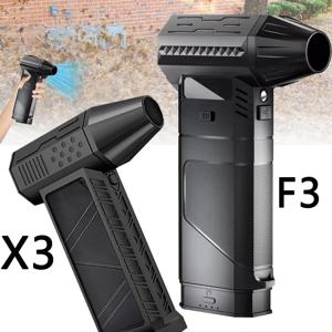 X3/F3 8000mAh 분리형 배터리 추력 브러시리스 송풍기 68 메터/초 고속 덕트 팬의 강력한 폭력 미니 터보 제트 팬 클립