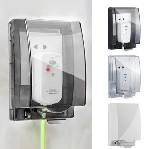 86형 자가 접착식 벽면 콘센트 방수 박스 전기 플러그 커버 욕실 벽 스위치 보호 콘센트 방수 박스