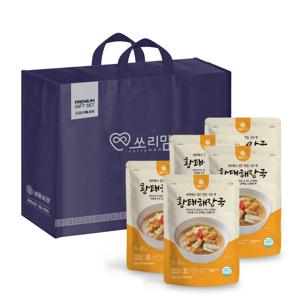 황태해장국5팩선물세트 각 600g 엠에스푸드 즉석 요리 캠핑 간단 간편 엄마손맛 간편식 혼밥 음식 숙취해소