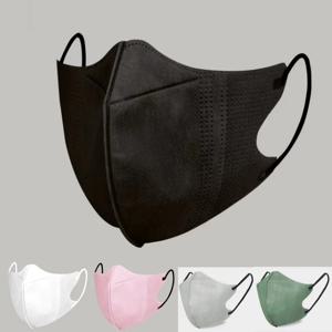 100/10Pcs 피쉬 마스크 여름 슬림 에디션 성인 Morandi 3 레이어 승인 페이스 마스크 호흡기 마스크