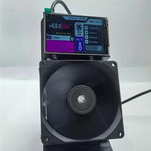 yysluping BItNerdQaxe++ 블록체인 BTC 솔로 마이너 4.8TH/s(3.5인치 대형 스크린 및 은폐형 팬 포함) 암호화폐 채굴용