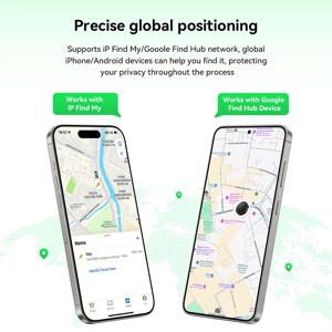 HOCO 듀얼 모드 일반 보안 태그 추적기 iOS 안드로이드 시스템용 분실 방지 사운드 위치 알림 알람 키 찾기 스마트 장치