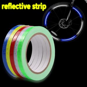 반사 테이프 반사경 경고 테이프 야간 안전 스티커 자전거 자동차용 흰색 빨간색 주황색 녹색