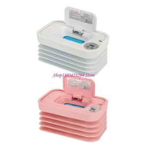 접이식 유아용 물티슈 온열 장치 난방 시스템 3가지 열 모드 고용량 보관 안전한 플라스틱 구조