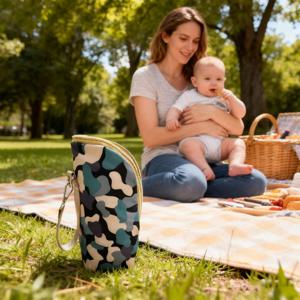 포뮬러 커피 야외 사용을 위한 충전식 USB 우유 토스터 가방 절연 보관 폴리에스테르 직물 A2UB