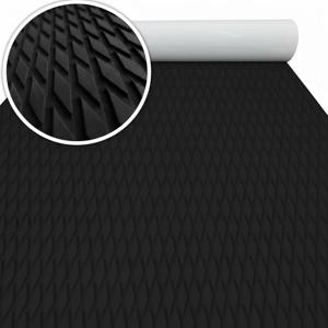 2400x1200 EVA 폼 다이아몬드 트랙션 패드 미끄럼 방지 데크 그립 매트 자가 접착 서핑 트랙션 시트 마린 데킹 패드 서핑용