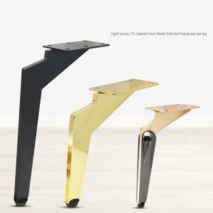 1개 단단한 두꺼운 소파 다리 조절 가능한 캐비닛 다리 금속 가구 다리 커피 테이블 욕실 지지대 다리
