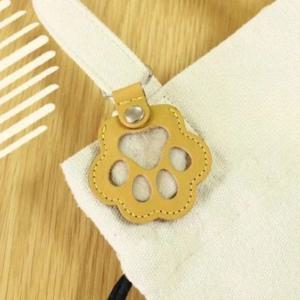 가죽 열쇠고리 창의적인 애완동물 보관 장식품 고양이 개 털 정교하고 귀여운 가방 펜던트