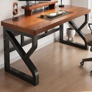 헤비 듀티 30MM 두께 원목 컴퓨터 책상 인체공학적 사무용 책상 공부용 테이블 홈 오피스 가구 글쓰기 책상 게이밍