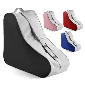 어린이 롤러 스케이트 보관 가방, 무릎 보호대 장갑 포함, 아이스 스케이트 보호용 정리 가방, 어린이 롤러 스케이팅 액세서리용