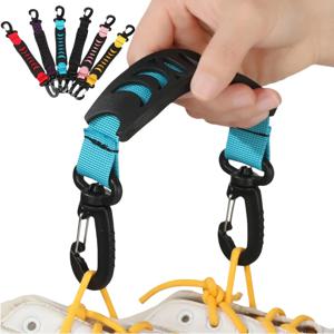 1PC 롤러 스케이트 신발 고강도 후크 전문적인 편리한 인라인 스케이트 핸들 끈 야외 스케이팅 액세서리