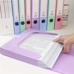 모란디 파일 박스, A4 문서 폴더, 회계 서류 박스, 플라스틱 및 종이, 임원 이력서 및 인사 파일 정리함