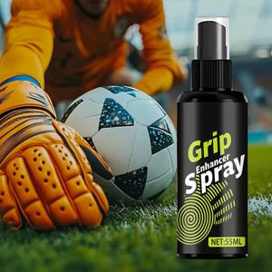 미끄럼 방지 장갑 접착 스프레이 55ml, 축구, 배구, 야구, 권투, 골프, 어린이 및 청소년용 접착력 강화 트레이닝 그립