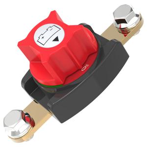 On/Off 상단 포스트 배터리 분리 스위치 12-48V 자동차 차량 RV 및 보트 용 방수 헤비 듀티 해양 배터리 스위치