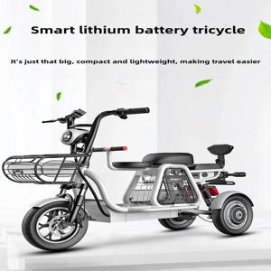 소형 탈착식 리튬 배터리 가정용 전동 스쿠터 노인용 레저 전동 삼륜차 성인용 통근 3륜 오토바이