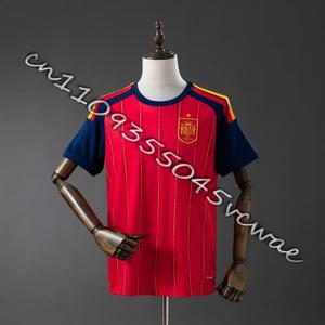 여름 스포츠 국가대표 시리즈 축구 셔츠 레트로 기념판 티셔츠 성인 및 어린이 부모 자녀 상의