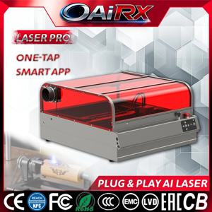 팔콘 2 22W/40W CO2 레이저 조각기/절단기 신제품 안전하고 빠른 밀폐형 목재/금속/유리/아크릴용 향상된 가시성 제공